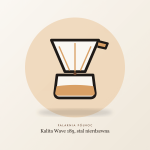Kalita Wave 185, stal nierdzewna