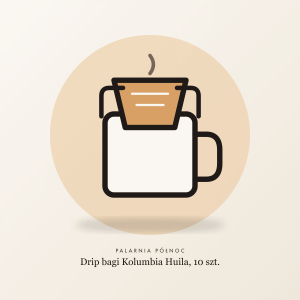 Drip bagi Kolumbia Huila, 10 szt.