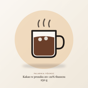 Kakao w proszku 20–22% tłuszczu 250 g