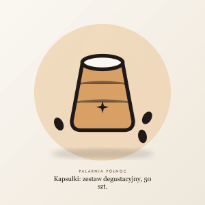 Kapsułki: zestaw degustacyjny, 50 szt.