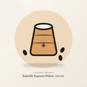Kapsułki Espresso Północ, 100 szt.