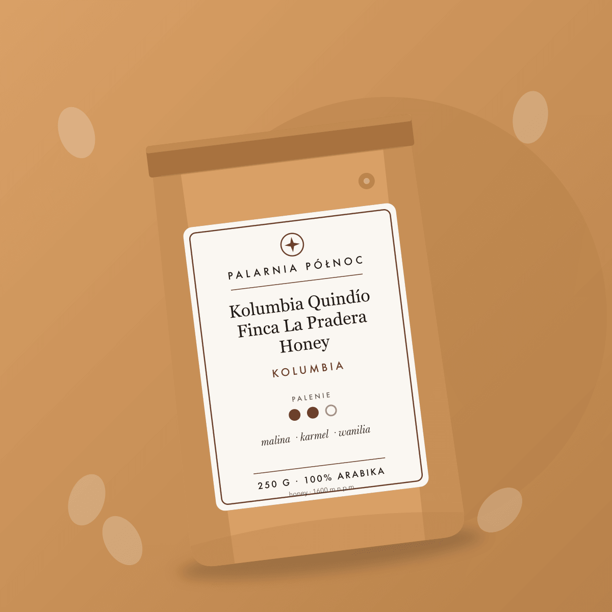 Kolumbia Quindío Finca La Pradera Honey