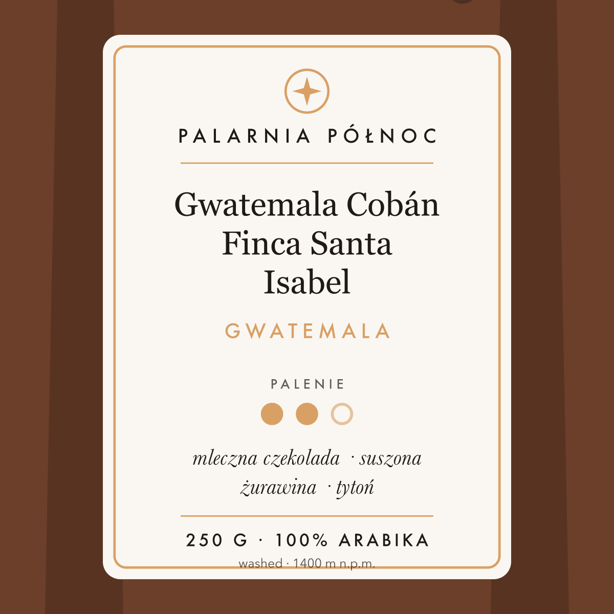 Gwatemala Cobán Finca Santa Isabel